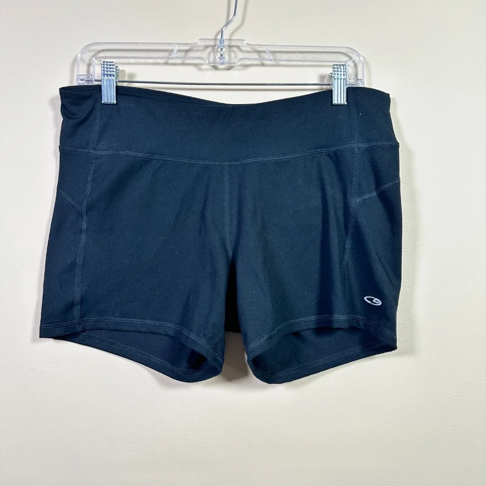 CHAMPION Black Duodry Shorts Athletic Running Shorts, Size‎ XL